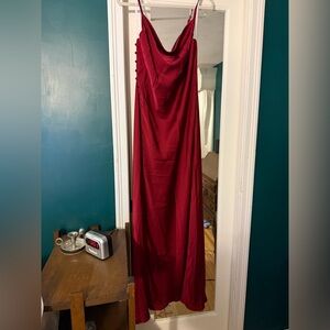 Lululemon Athletica Burgundy Maxi Dress